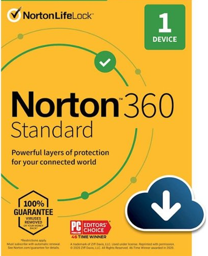 Norton 360 Standard 1 Device norton 360